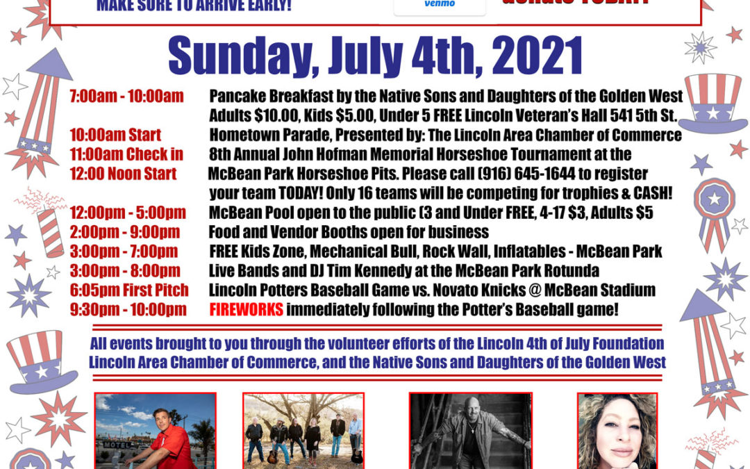 Lincoln 4th of July 2021